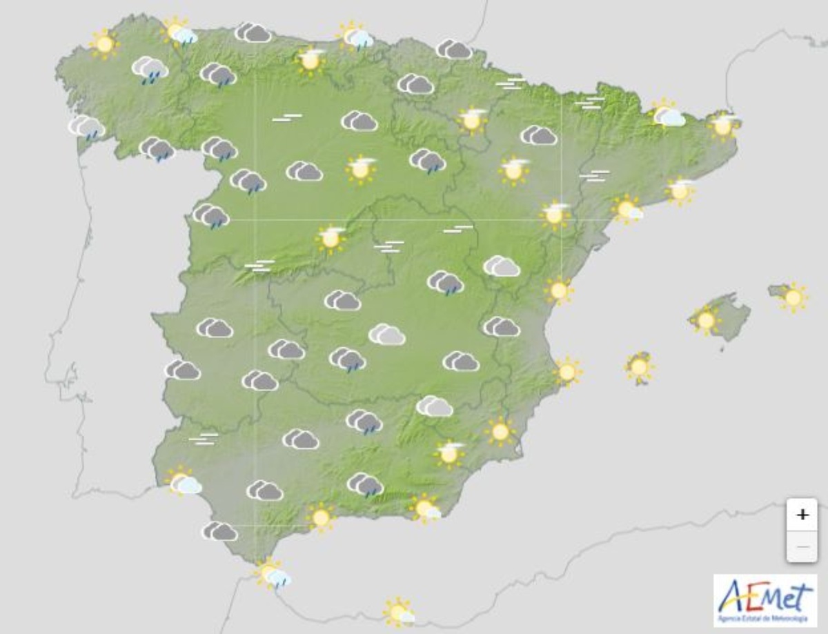 Siguen las alertas y nuevos frentes en cartera El Tiempo en España el