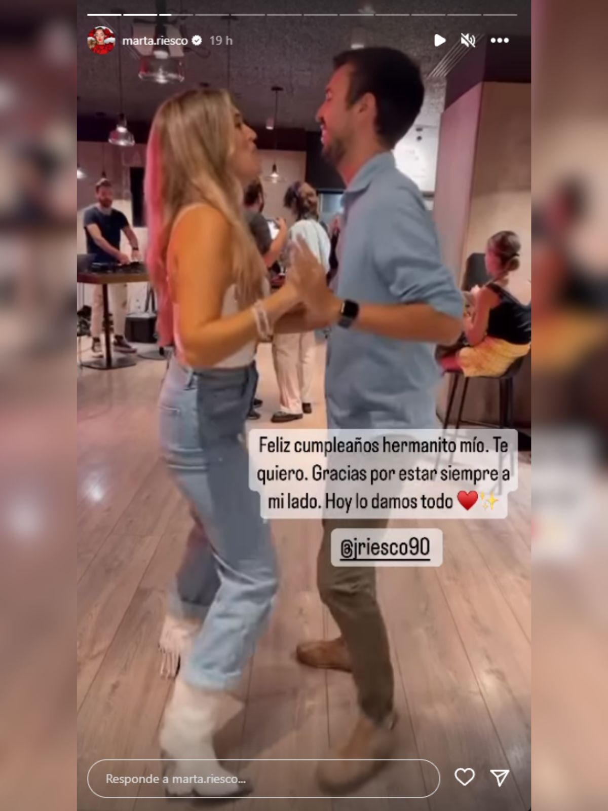 Marta Riesco Publica Una Foto De Su Hermano Que Confirma Los Rumores