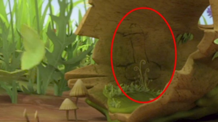 Pene dibujado en un episodio de 'La abeja Maya'