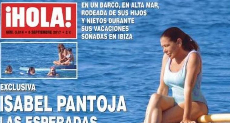 Portada de ¡HOLA! de Pantoja