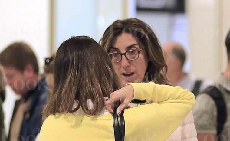 La despedida de Paz Padilla de su hija, Anna Ferrer Padilla