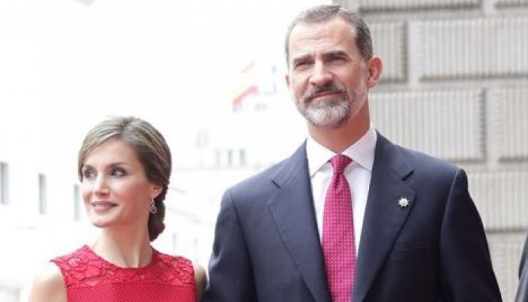 Los reyes Felipe VI y Letizia.