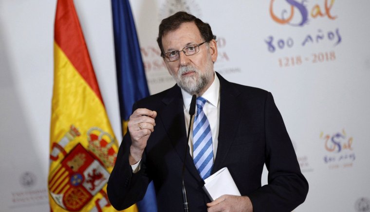Mariano Rajoy a la investidura de Jean-Claude Juncker