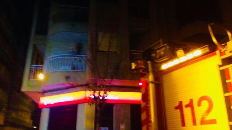 Imatge de la vivenda afectada per l'incendi a Torrevieja.