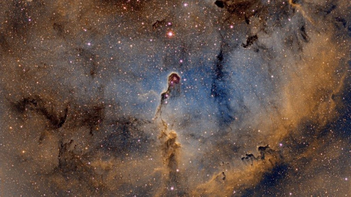 Imatge astronòmica captada des de Prades