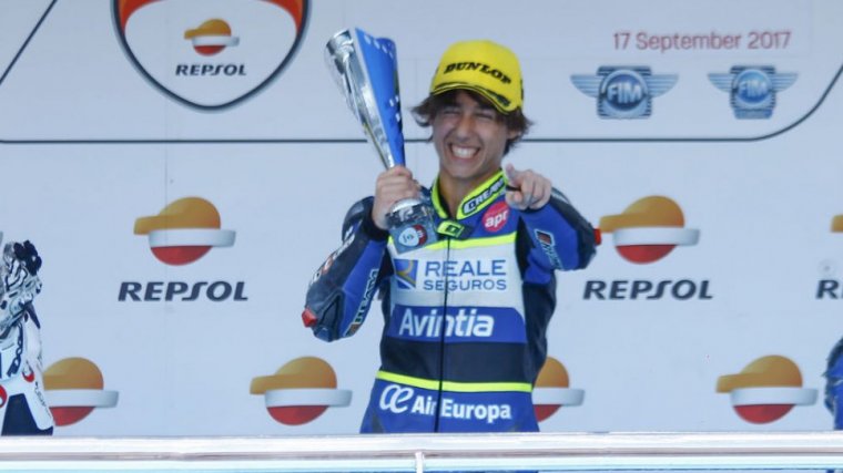 Imatge d'arxiu d'Andreas Pérez, celebrant una victòria