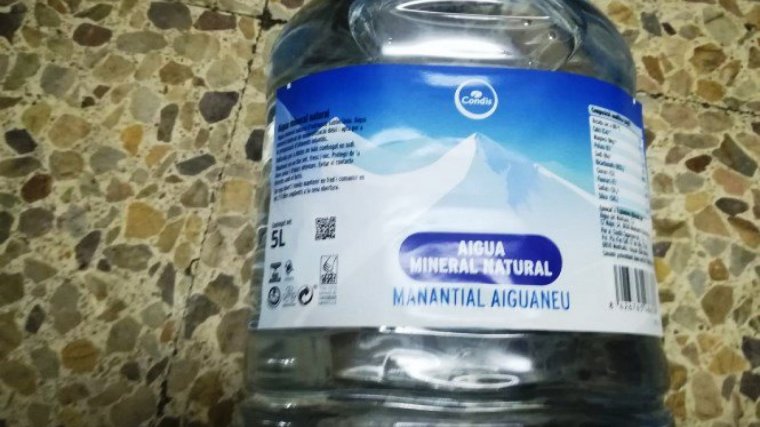 Imatge d'una garrafa d'aigua de Condis