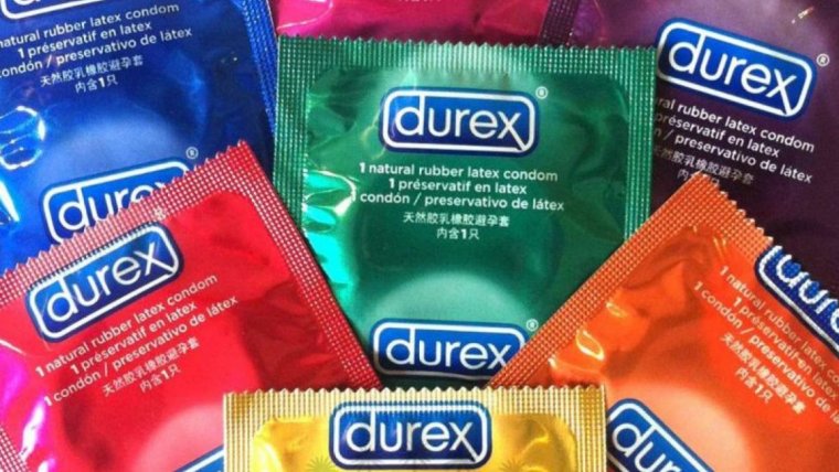 Imagen de preservativos de la marca Durex.