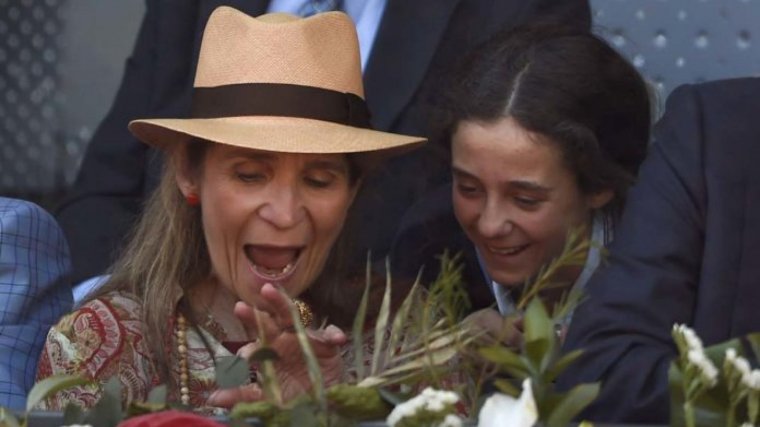 Elena de BorbÃ³n y su hija Victoria Federica comparte risas