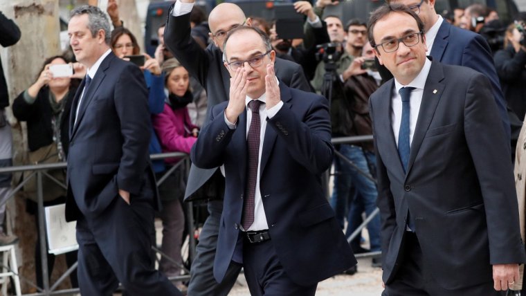 Joaquim Forn i Josep Rull han deicidit sumar-se a la vaga de fam