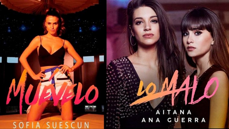 La similitudes entre las portadas de SofÃa y Aitana/Ana Guerra