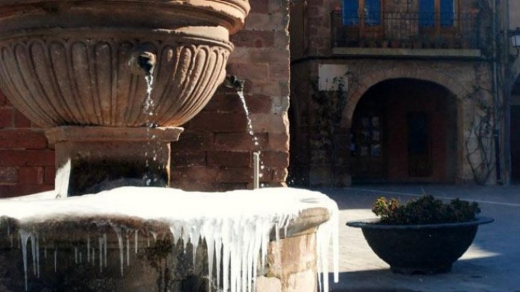 Les glaçades són generals a Catalunya en episodis de fred