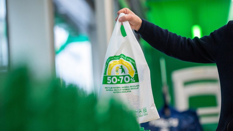 Nuevas bolsas reciclables de Mercadona