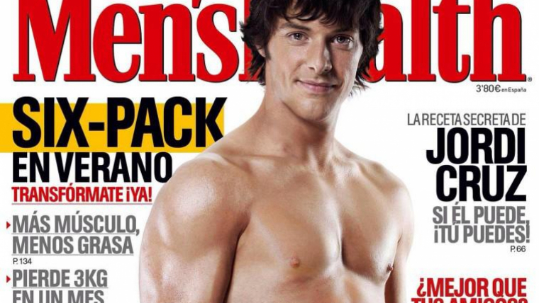 Jordi Cruz va ser portada de la revista 'Men's Health' l'any 2014