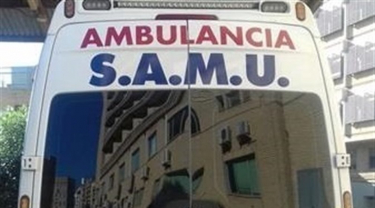 Imagen de una ambulancia del SAMU
