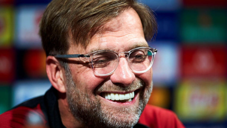 Jürgen Klopp, durant la roda de premsa prèvia al Barça-Liverpool.