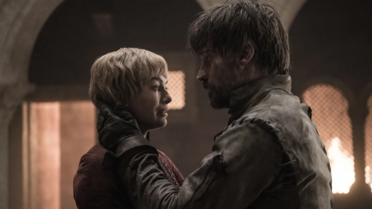 Cersei y Jaime en la Fortaleza Roja.