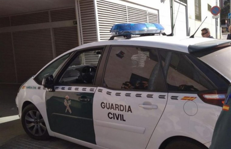 Imatge d'arxiu d'un cotxe de la guÃ rdia civil