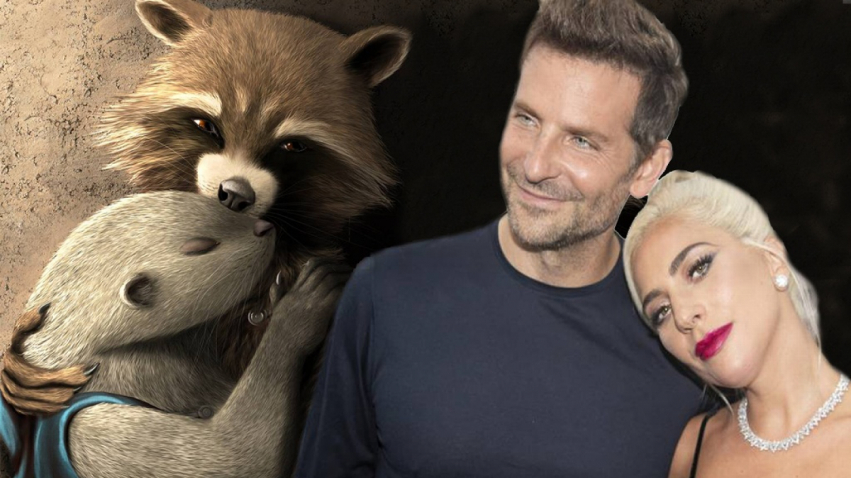 Bradley Cooper, pone voz a Rocket y tal vez la cantante la ponga a la pareja del mapache