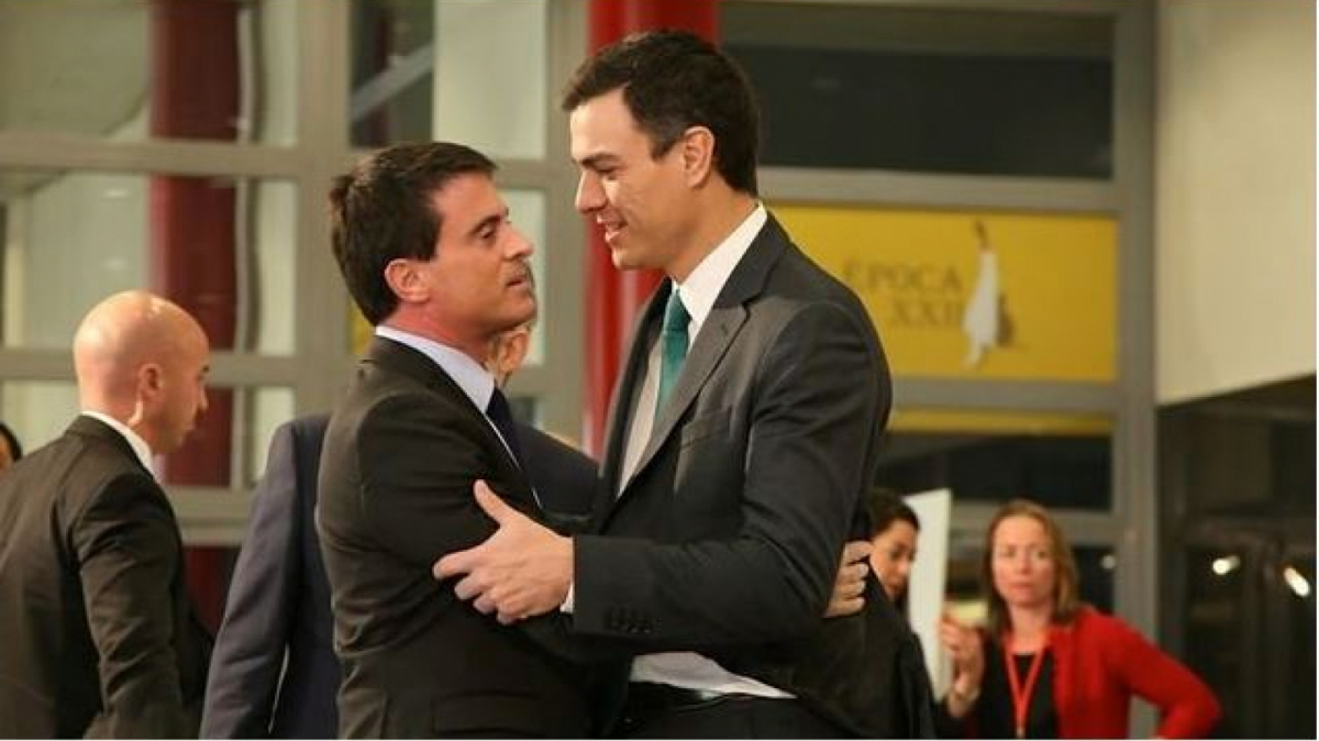 Manuel Valls i Pedro Sánchez