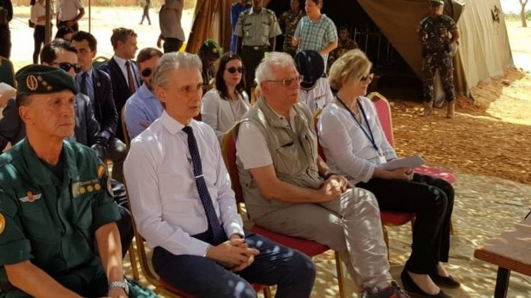 Borrell va visitar les instal·lacions del GAR-SI Sahel a Níger