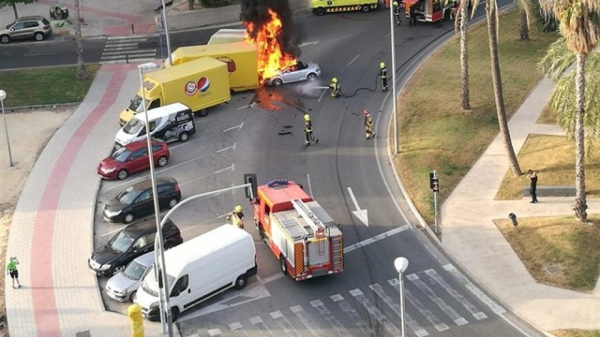 Accident en Alacant
