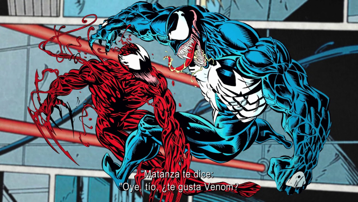 Carnage enfrentÃ¡ndose a Venom