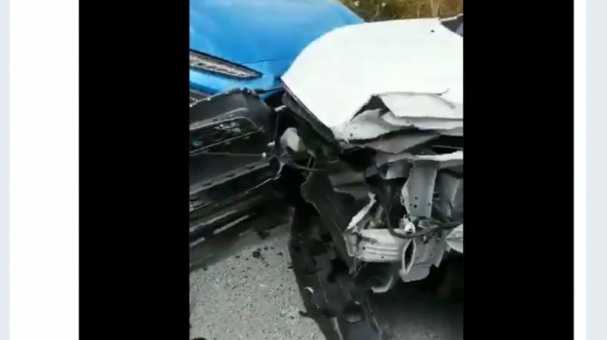 Accident cotxes Onda