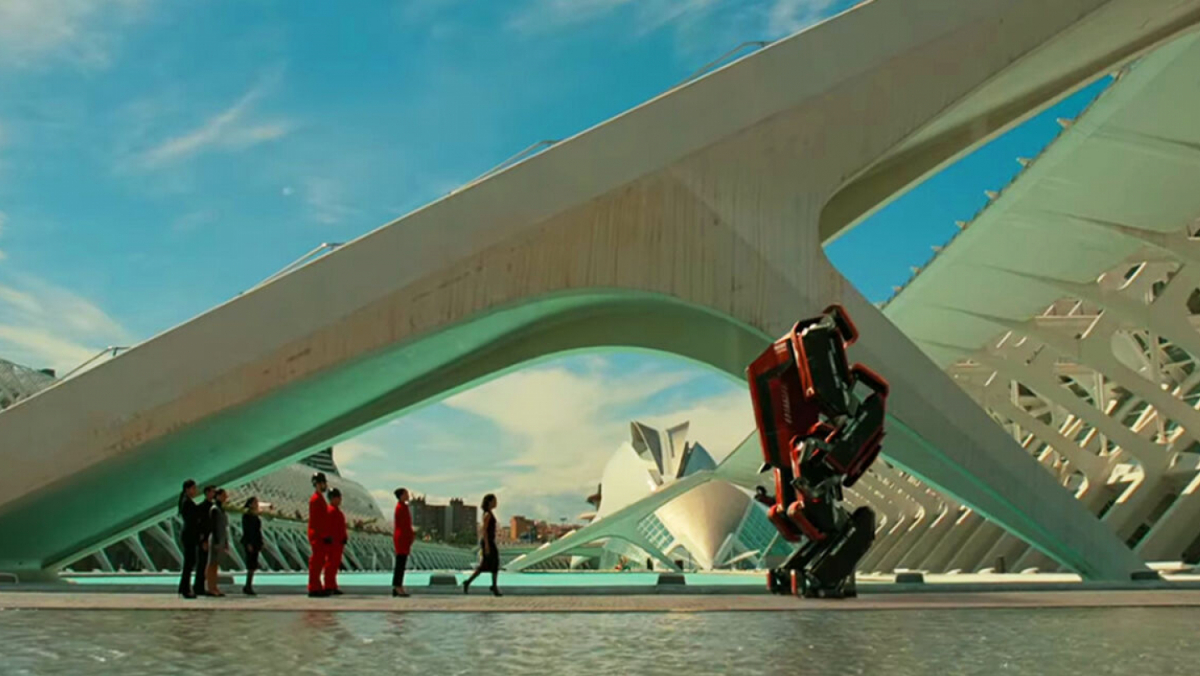 Escena de 'Westworld' rodada en Valencia.
