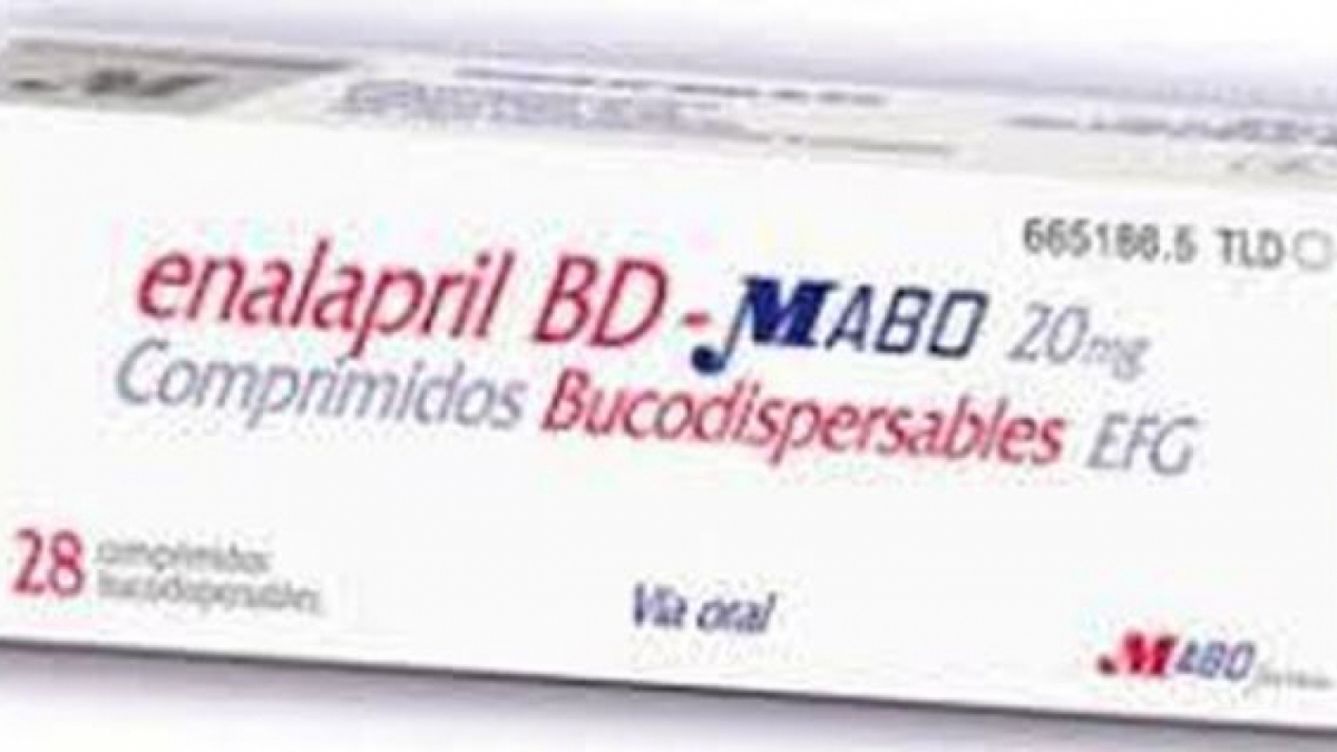 Enalapril 20 mg.