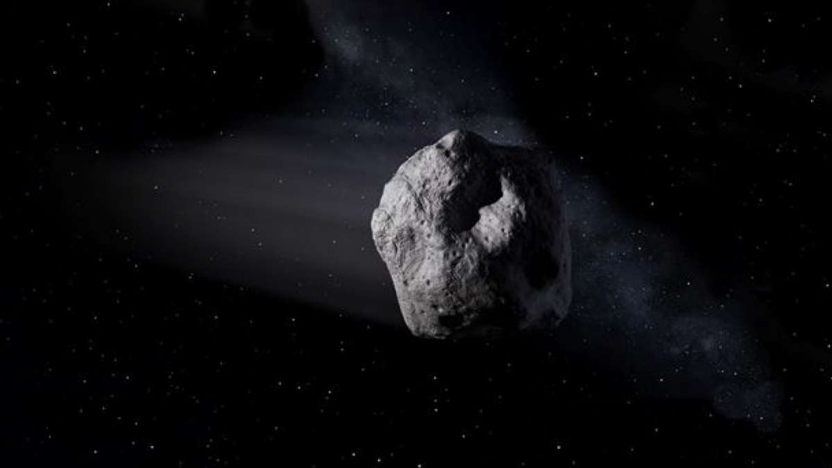 Simulació d'un asteroide