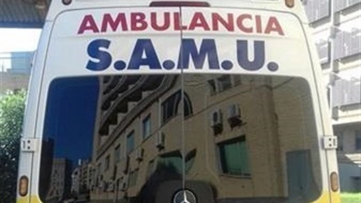 Imagen de una ambulancia del SAMU