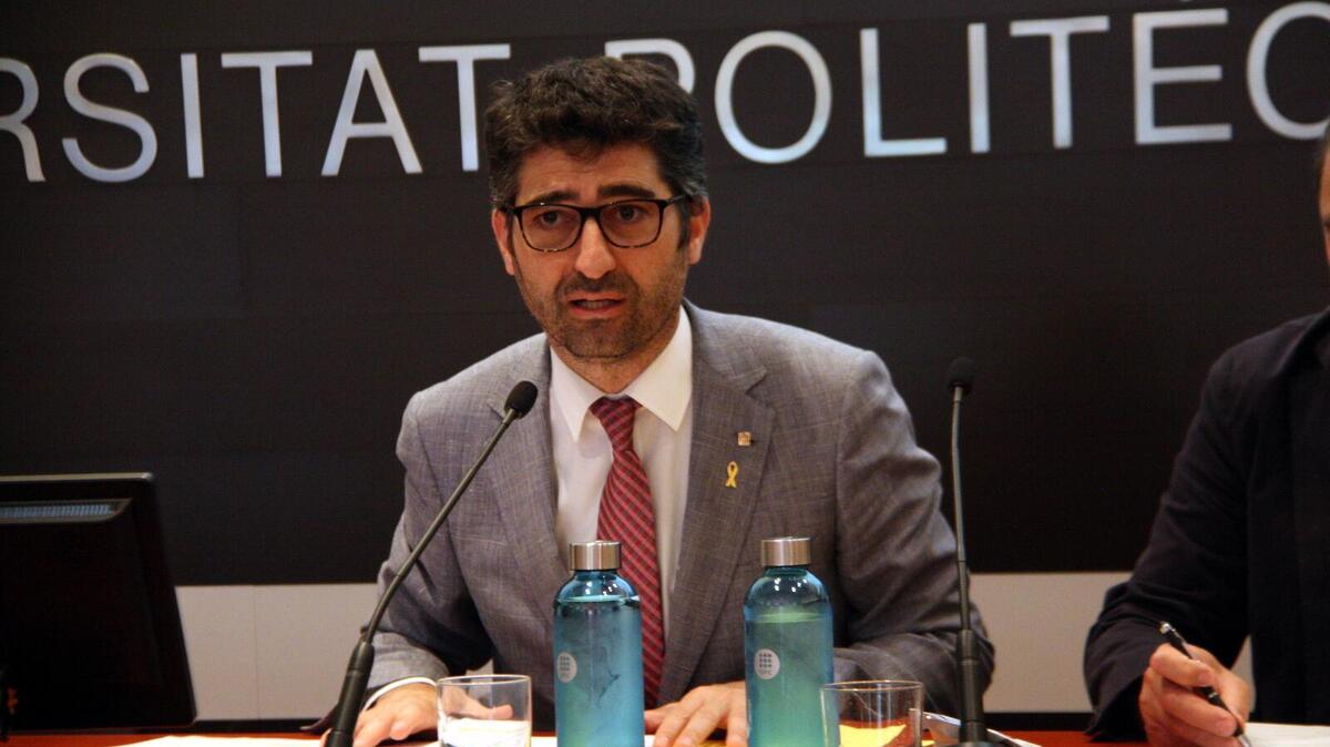 El conseller Jordi Puigneró