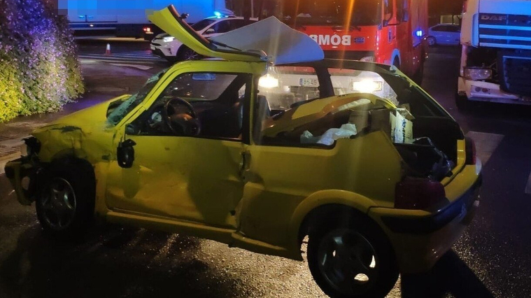 Cotxe accidentat en Paterna