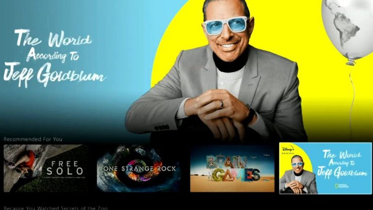 Imagen de la plataforma de 'The World according to Jeff Goldblum'