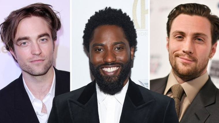 Robert Pattinson, John David Washington y Aaron Taylor-Johnson cast de 'Tenet'