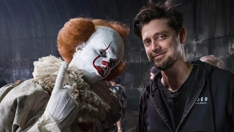Andy Muschietti con Pennywise