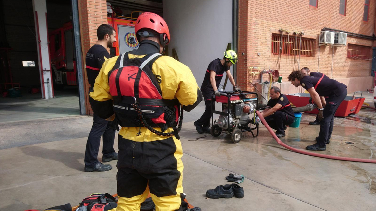 Bombers emergÃ¨ncia pluges