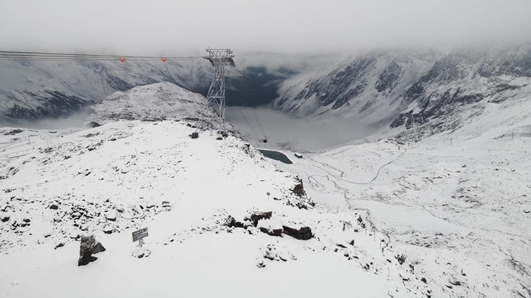 ImÃ¡genes de las primeras nevadas de la temporada en los Alpes