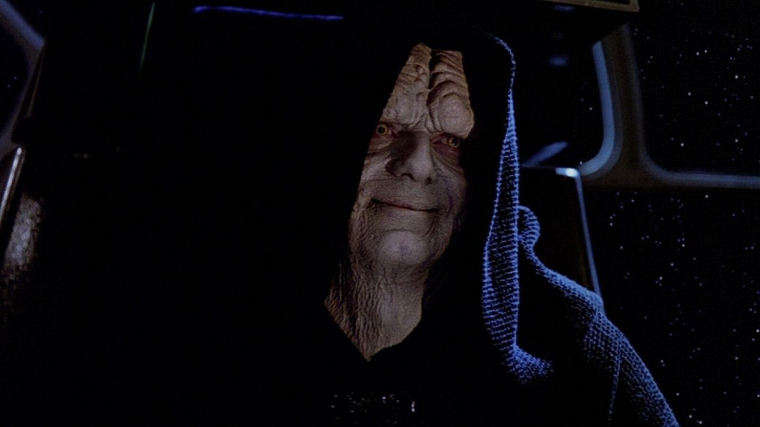 McDiarmid como Emperador Palpatine en 'El retorno del Jedi' (1983)