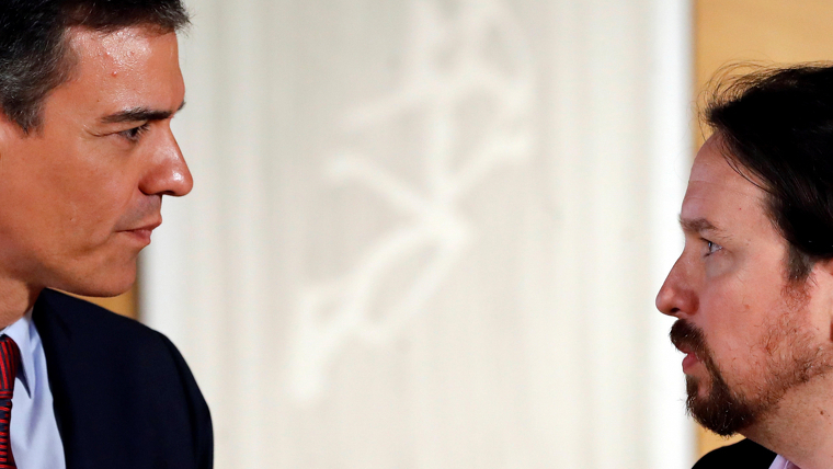 Sánchez s'aferra a Catalunya per a no governar en coalició amb Unides Podemos