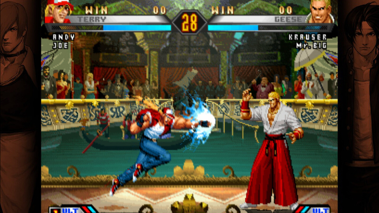 Secuencia de lucha de 'The King of Fighters 98'