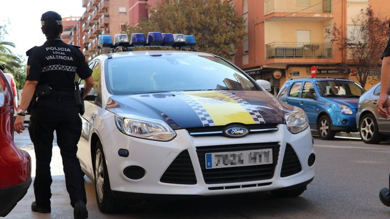 Cotxe de la Policia Local de ValÃ¨ncia