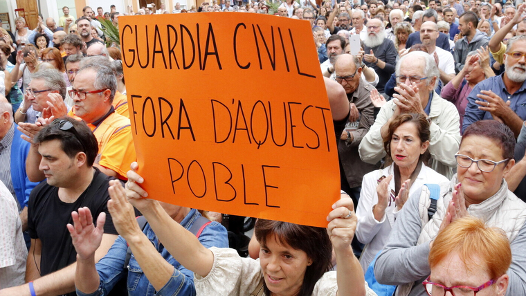 Protesta guardia civil