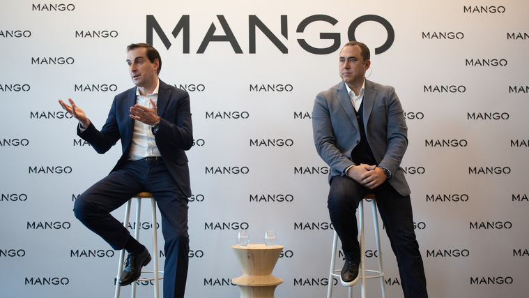 El director general de Mango, Toni Ruiz, i el director de Supply Chain, Antonio Pascual