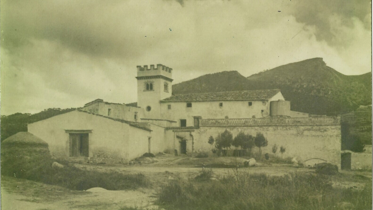 El Mas de la Sabatera l'any 1933.