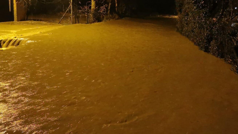 Inundacions provocades per la borrasca Elsa en CantÃ bria