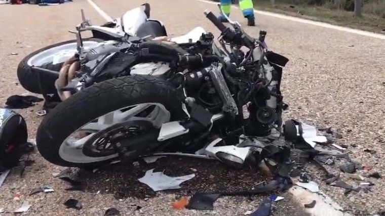 Accidente de moto