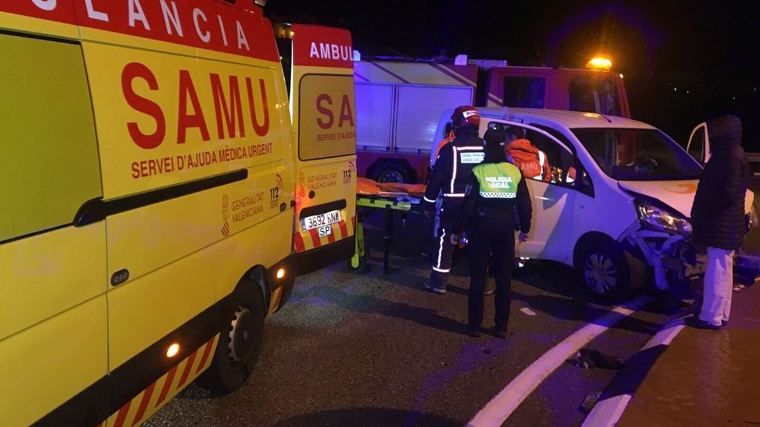 Accident de trà nsit en l'Alcora