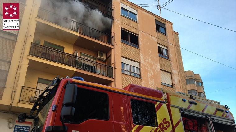 Incendi en una vivenda de Vila-real